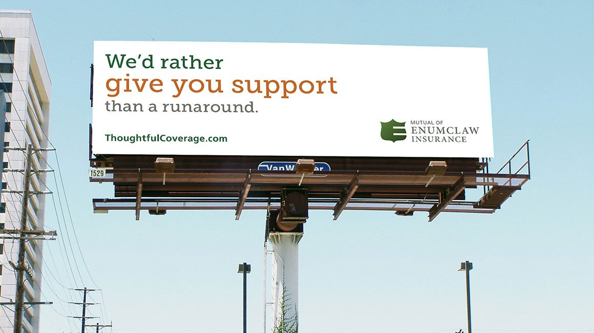 Mutual Of Enumclaw Billboard For The Campaign - 4